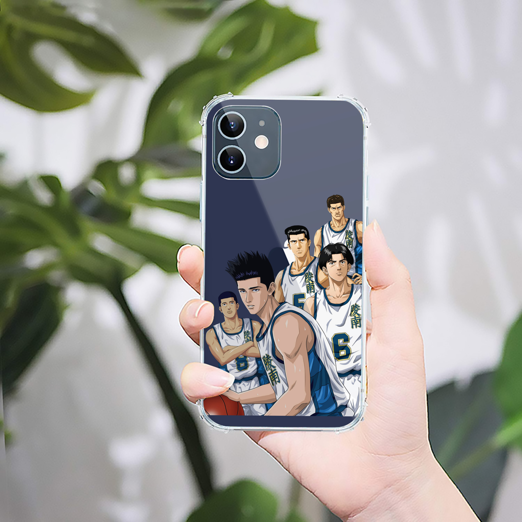 （画像用） SLAM DUNK／スラムダンク 【iPhone 12シリーズ対応】透明スマホケース（クリアソフトケース）